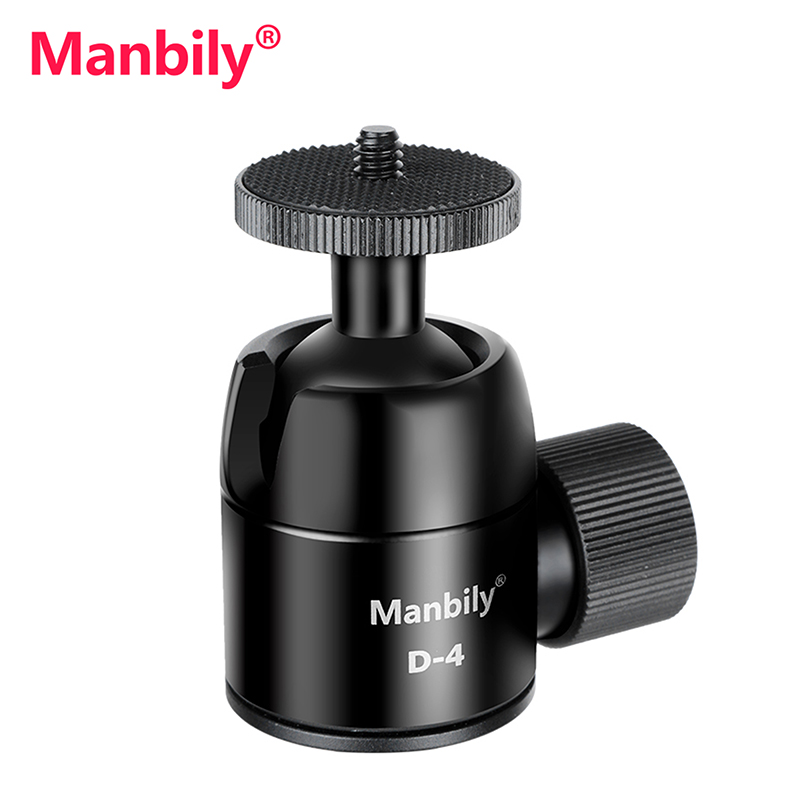 Fluid Head Tripod - Manbily D-4 Camera Tripod Ball Head