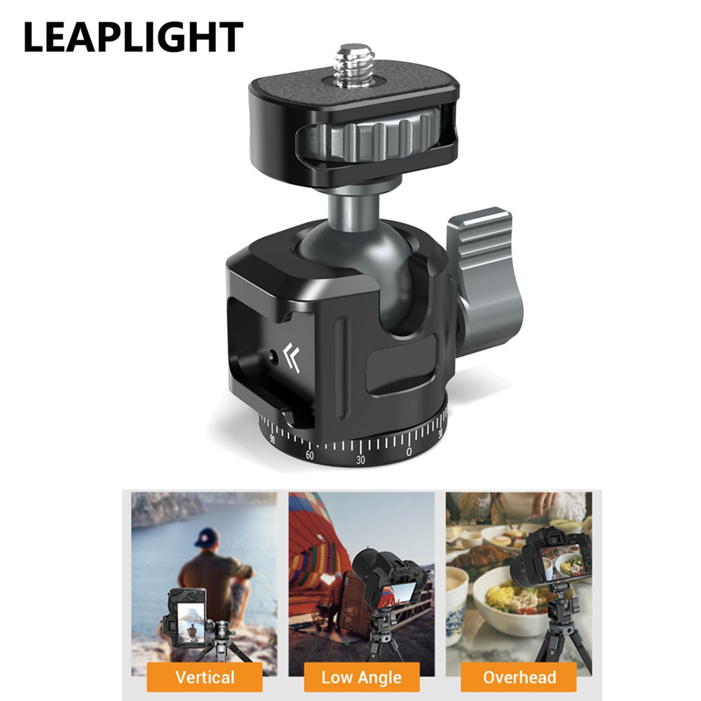 Fluid Head Tripod - LEAPLIGHT Metal Mini Ball Head 360
