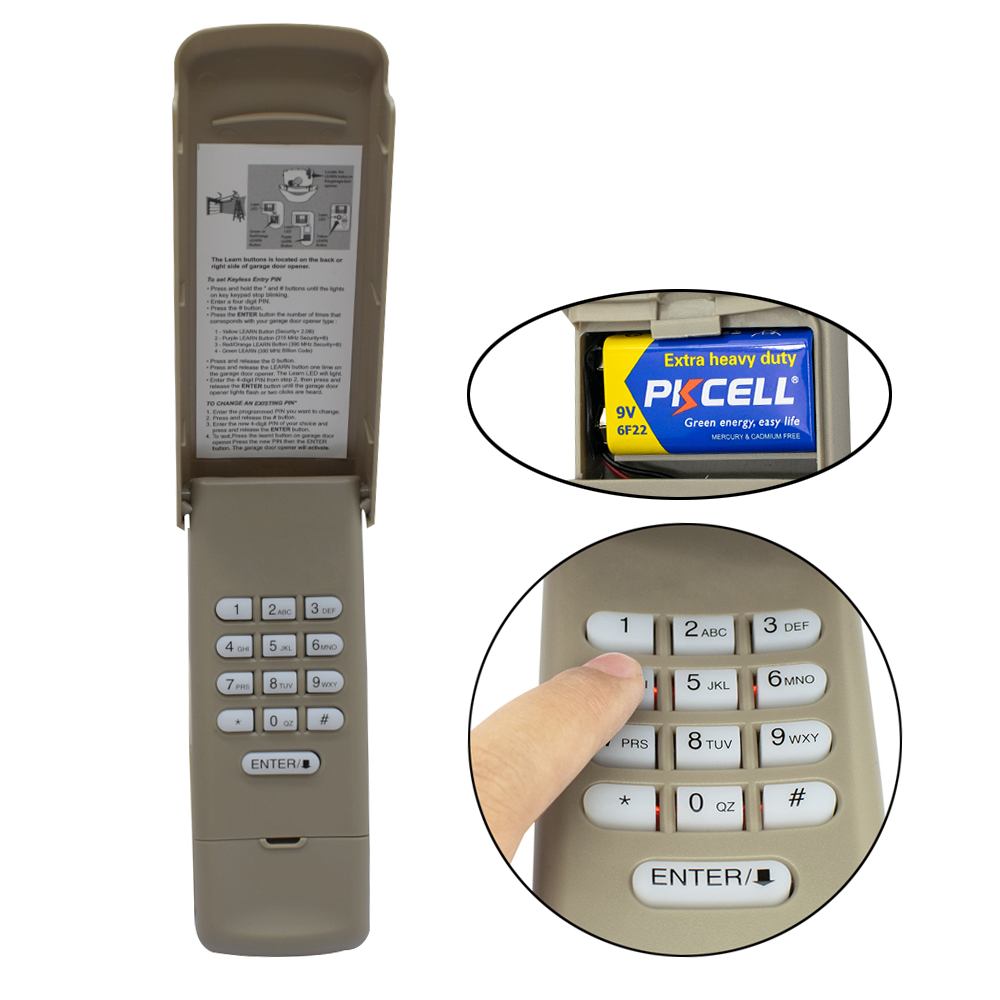 Remote Shutter Release - 877MAX Wireless Keypad for 376LM 377LM