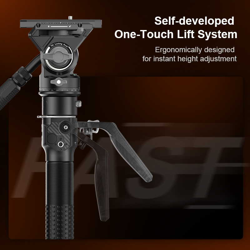 COMAN M1 PRO V5 One Click Lift - огляд і ціна Camera Tripod Carbon