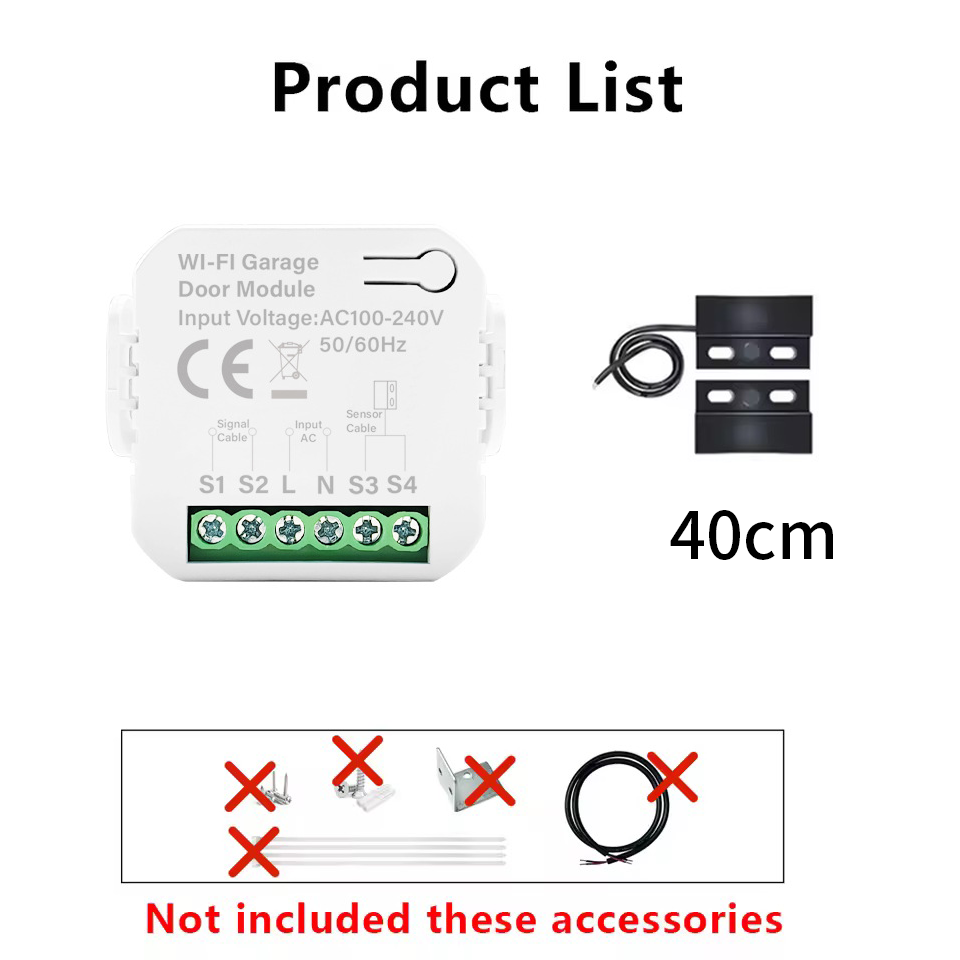 Smart Tuya WiFi Garage Door Sw - огляд і ціна Remote Shutter Release