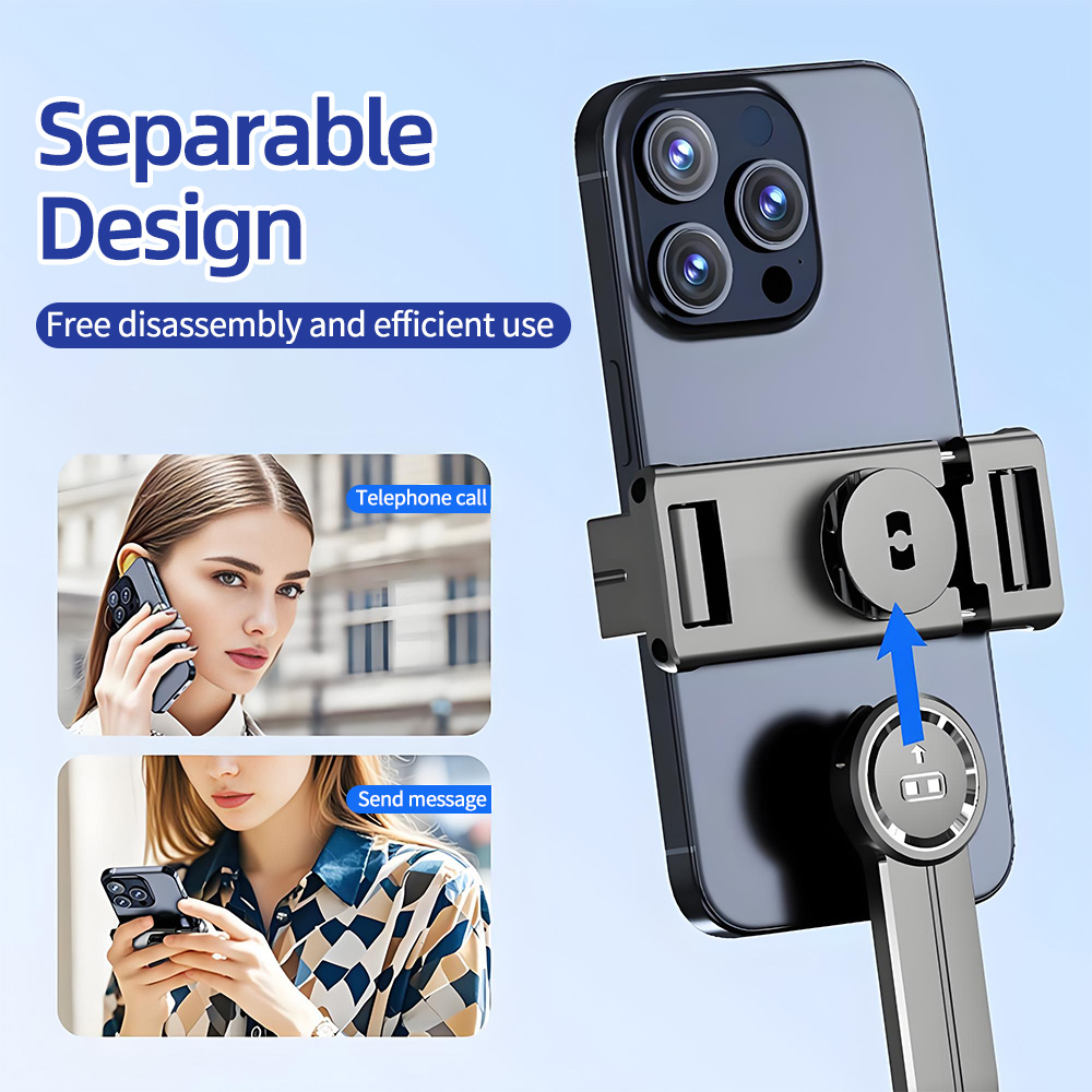 Foldable Selfie Stick Doule LE - огляд і ціна Camera Tripod Carbon