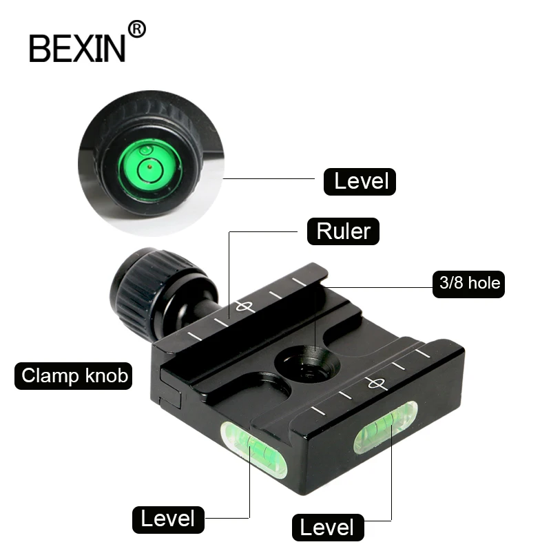 BEXIN QR Series Tripod Ball He - огляд і ціна Fluid Head Tripod