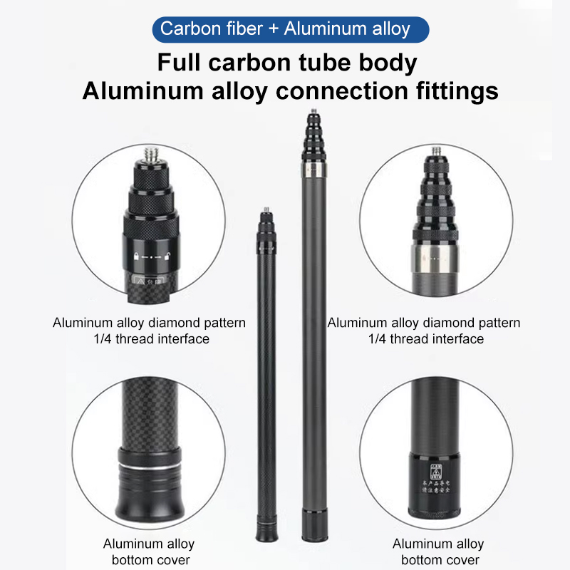 HONGDAK 3m Carbon Fiber Scalab - огляд і ціна Camera Tripod Carbon