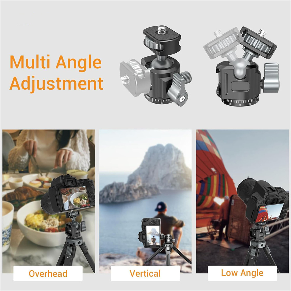 LEAPLIGHT Metal Mini Ball Head - огляд і ціна Fluid Head Tripod