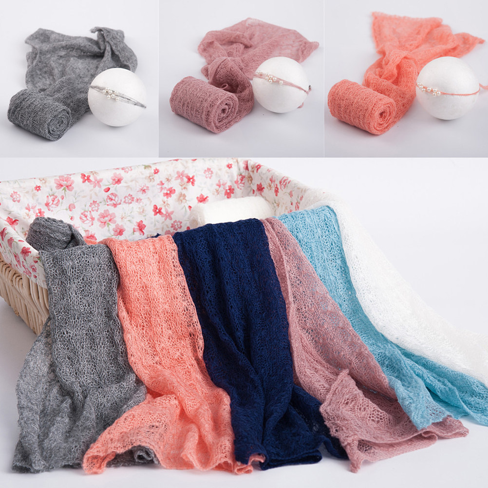 Mohair Baby Wrap Cloth with He - огляд і ціна Photography Newborn
