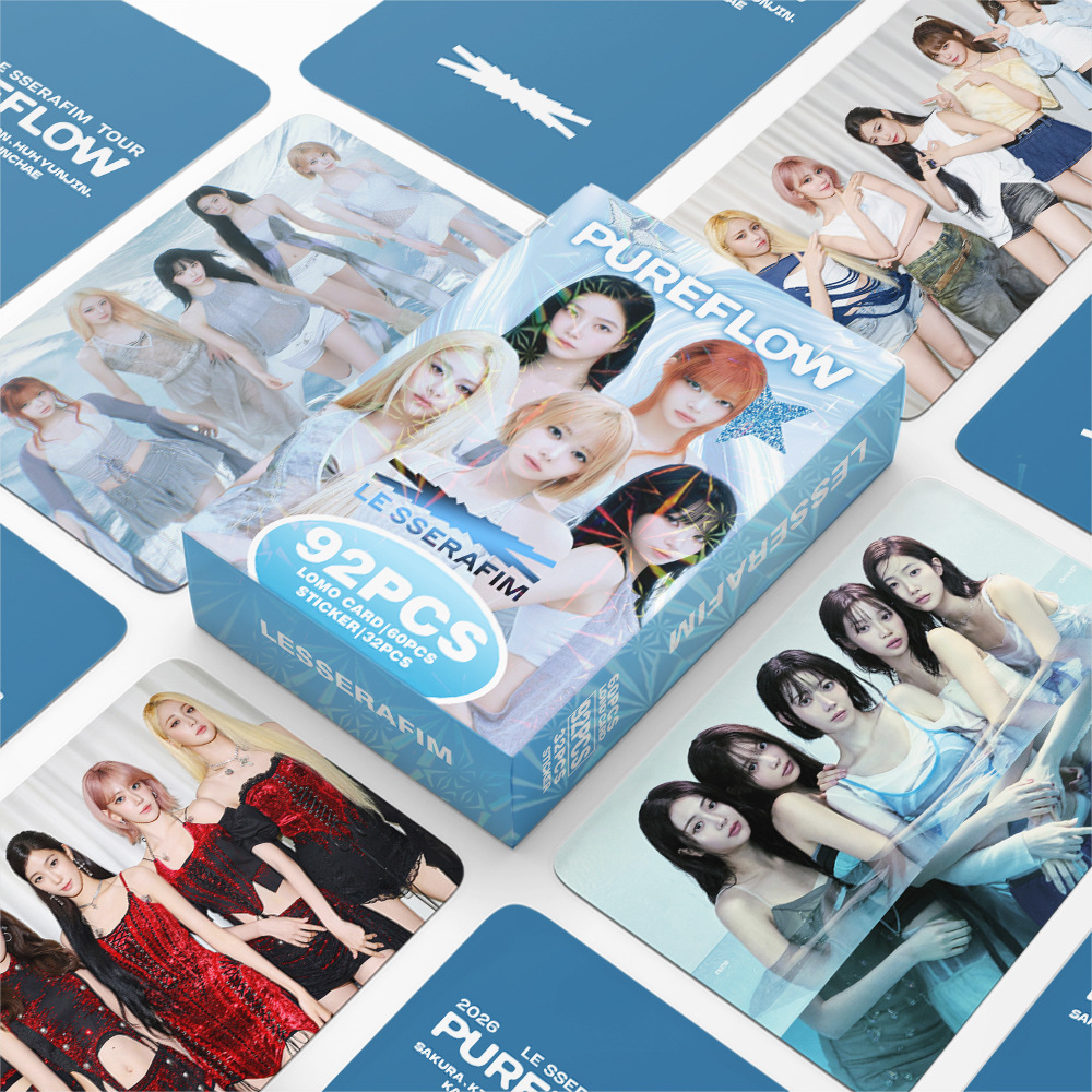 92Pcs New LESSERAFIM Album PUR - огляд і ціна Photography Paper