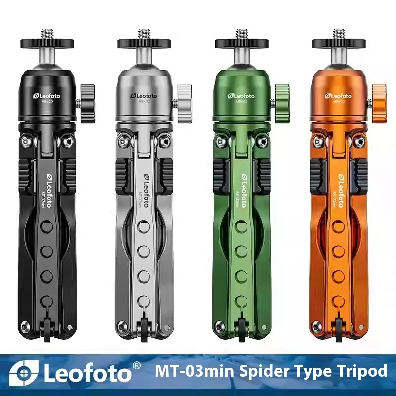 Leofoto MT-03 Mini Spider Trip - огляд і ціна Camera Tripod Carbon
