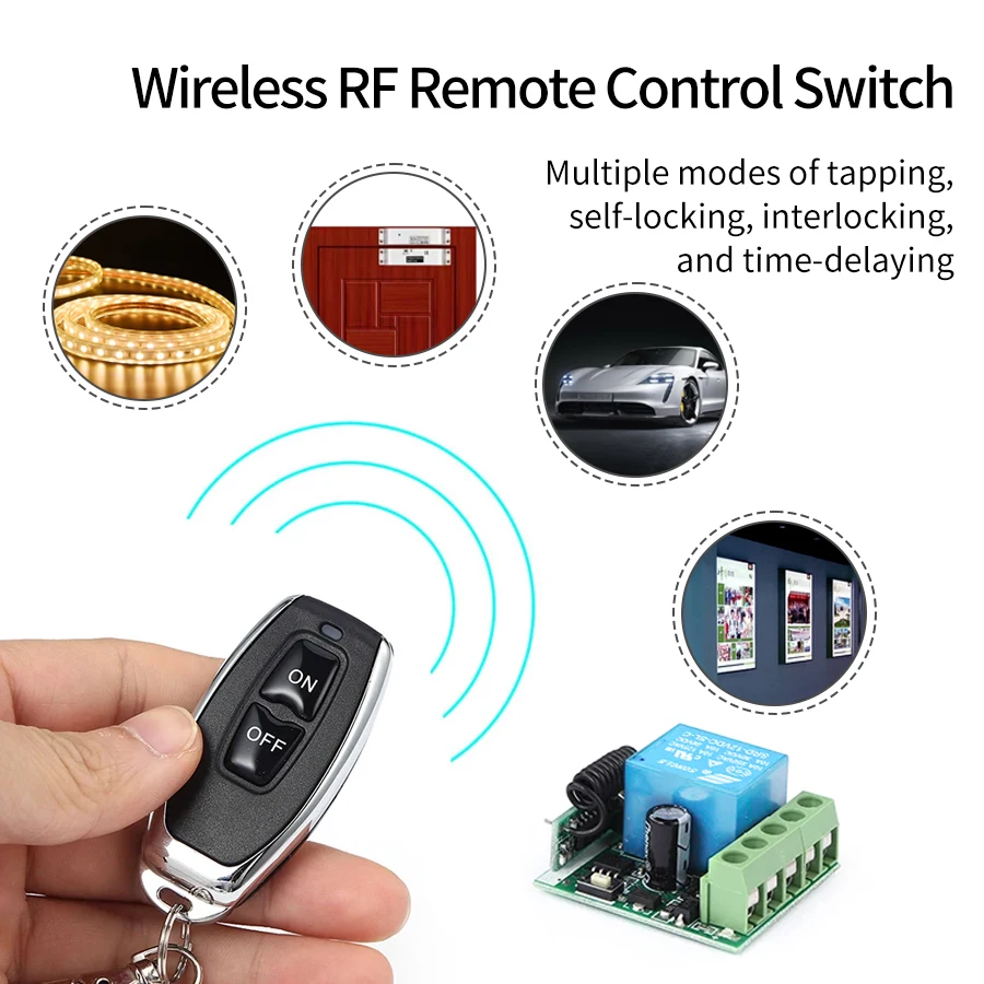 DC12V 1CH 10A Relay Receiver T - огляд і ціна Remote Shutter Release
