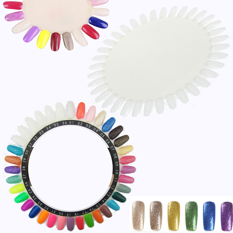 36 Colors Round Nail Polish Ge - огляд і ціна Color Checker Card
