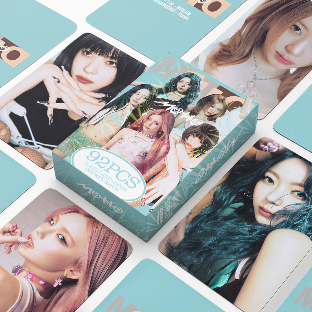 KPOP New 92Pcs Small Card ITZY - огляд і ціна Photography Paper