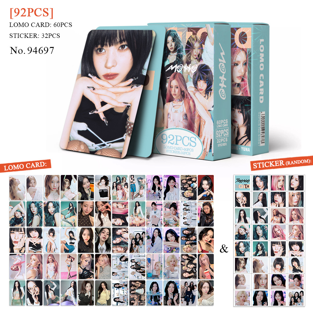 KPOP New 92Pcs Small Card ITZY - огляд і ціна Photography Paper