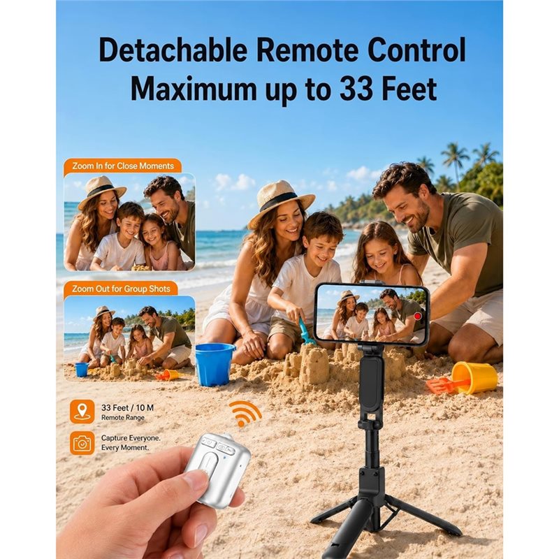 B04C-Wireless Remote& Ergonomi - огляд і ціна Camera Tripod Carbon